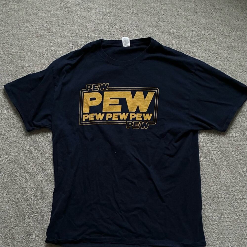 Star Wars parody shirt.